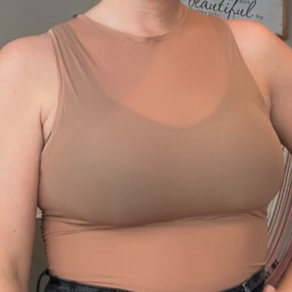 SKIMS Sleeveless Thong Bodysuit – 2 Pack – Size Large – Nude & Black - Picture 6 of 8